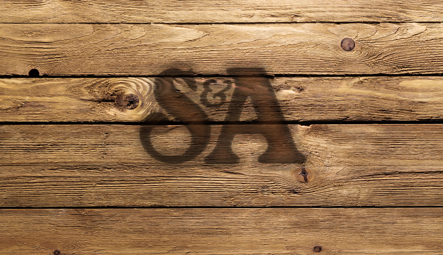 S&A | Burned logo